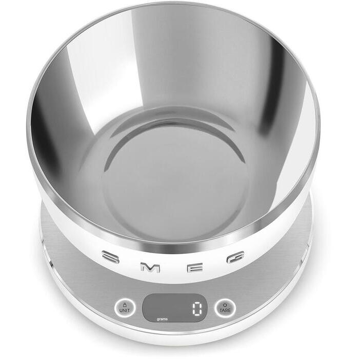 Smeg - KSC01 Köksvåg 5 kg Vit