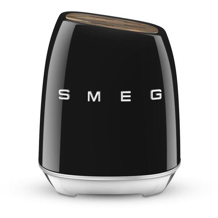 SMEG - KBSF02 Knivblock med 6 knivar Svart