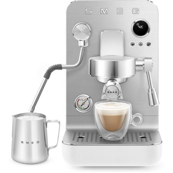SMEG - EMC02 Minipro Espressomaskin 1,7 L Vit