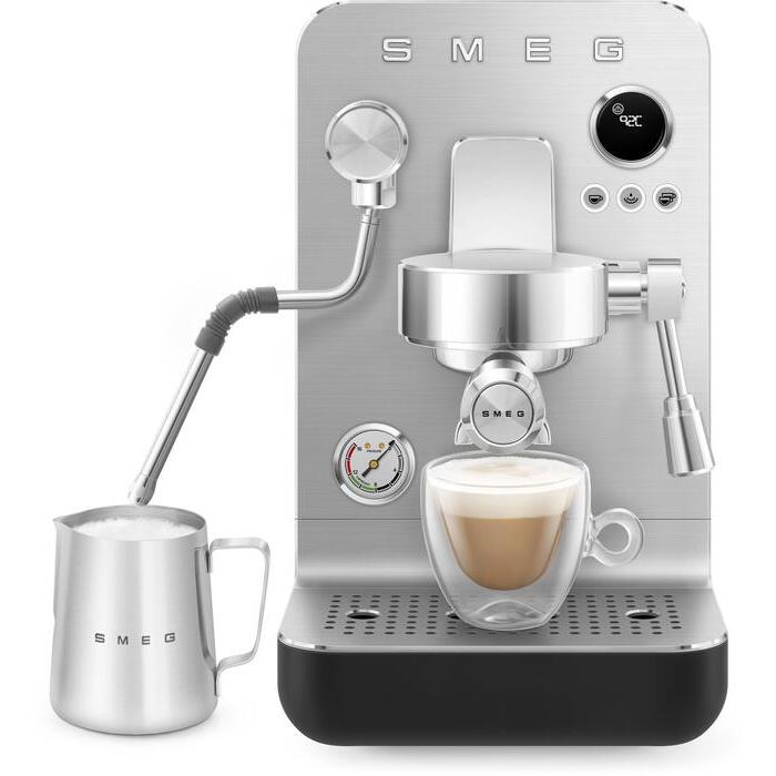 SMEG - EMC02 Minipro Espressomaskin 1,7 L Svart