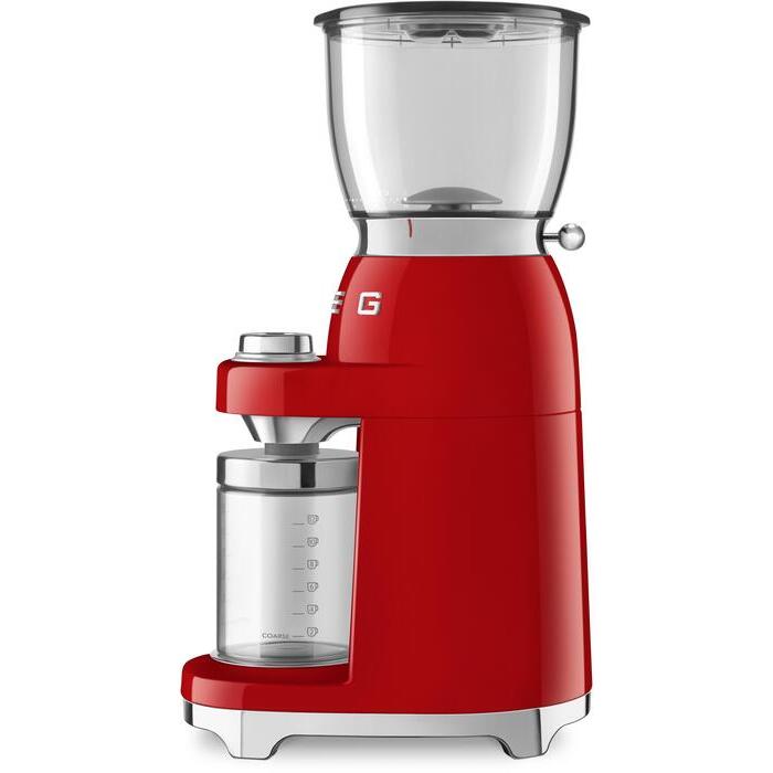 SMEG - CGF11 Kaffekvarn 350 g Röd