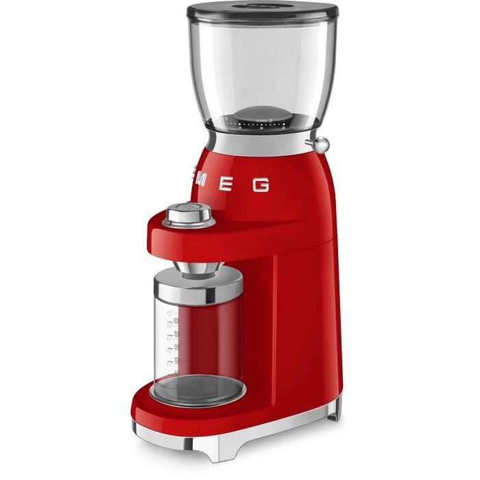 SMEG - CGF11 Kaffekvarn 350 g Röd