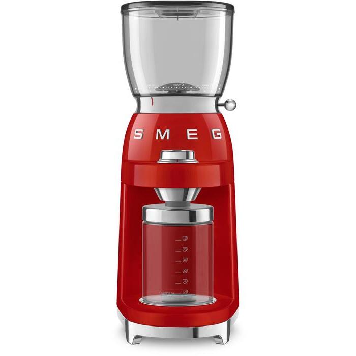SMEG - CGF11 Kaffekvarn 350 g Röd