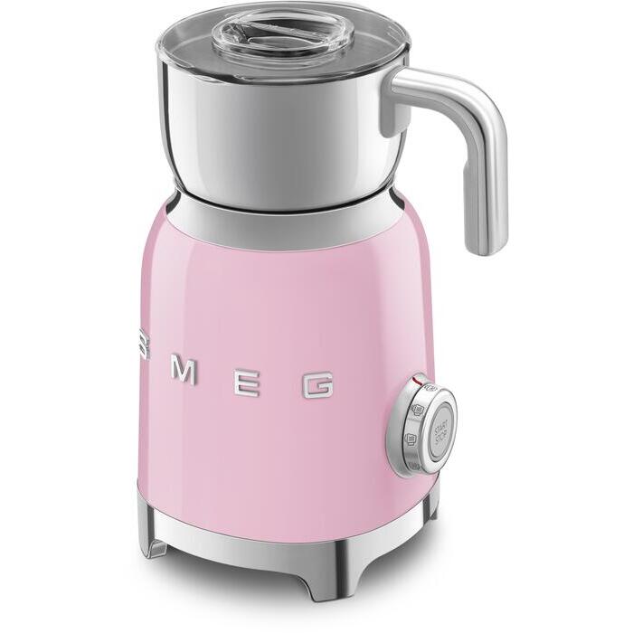 SMEG - MFF11 Mjölkskummare 600 ml Rosa