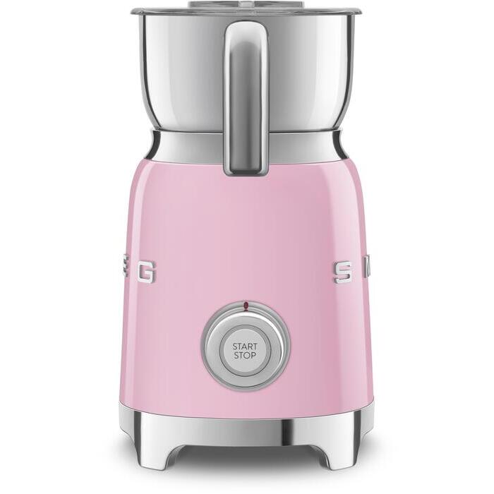 SMEG - MFF11 Mjölkskummare 600 ml Rosa