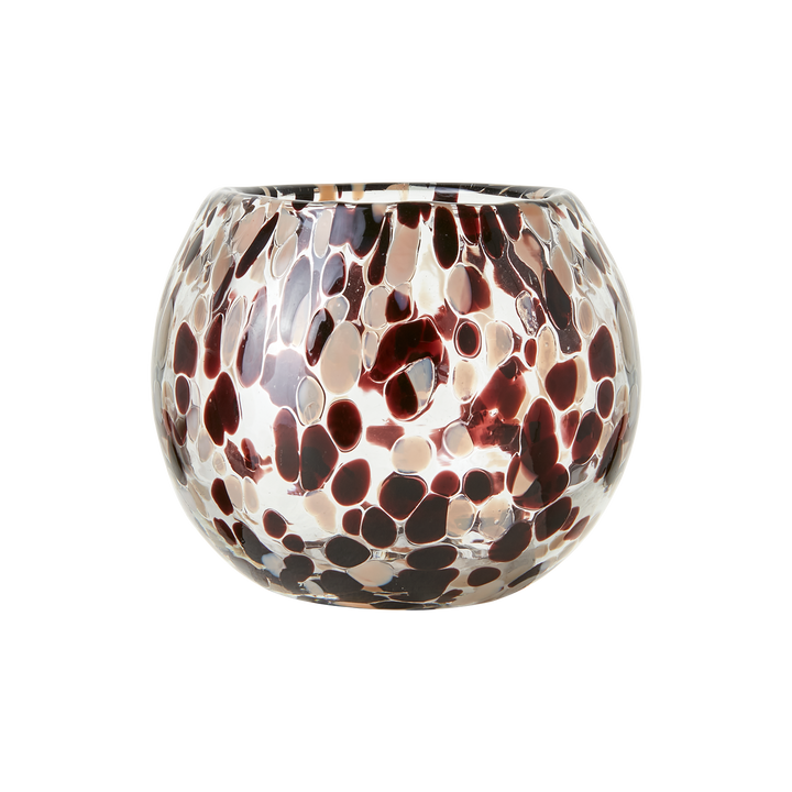 Affari of Sweden - PARTY Värmeljushållare M, Brun/beige/svart