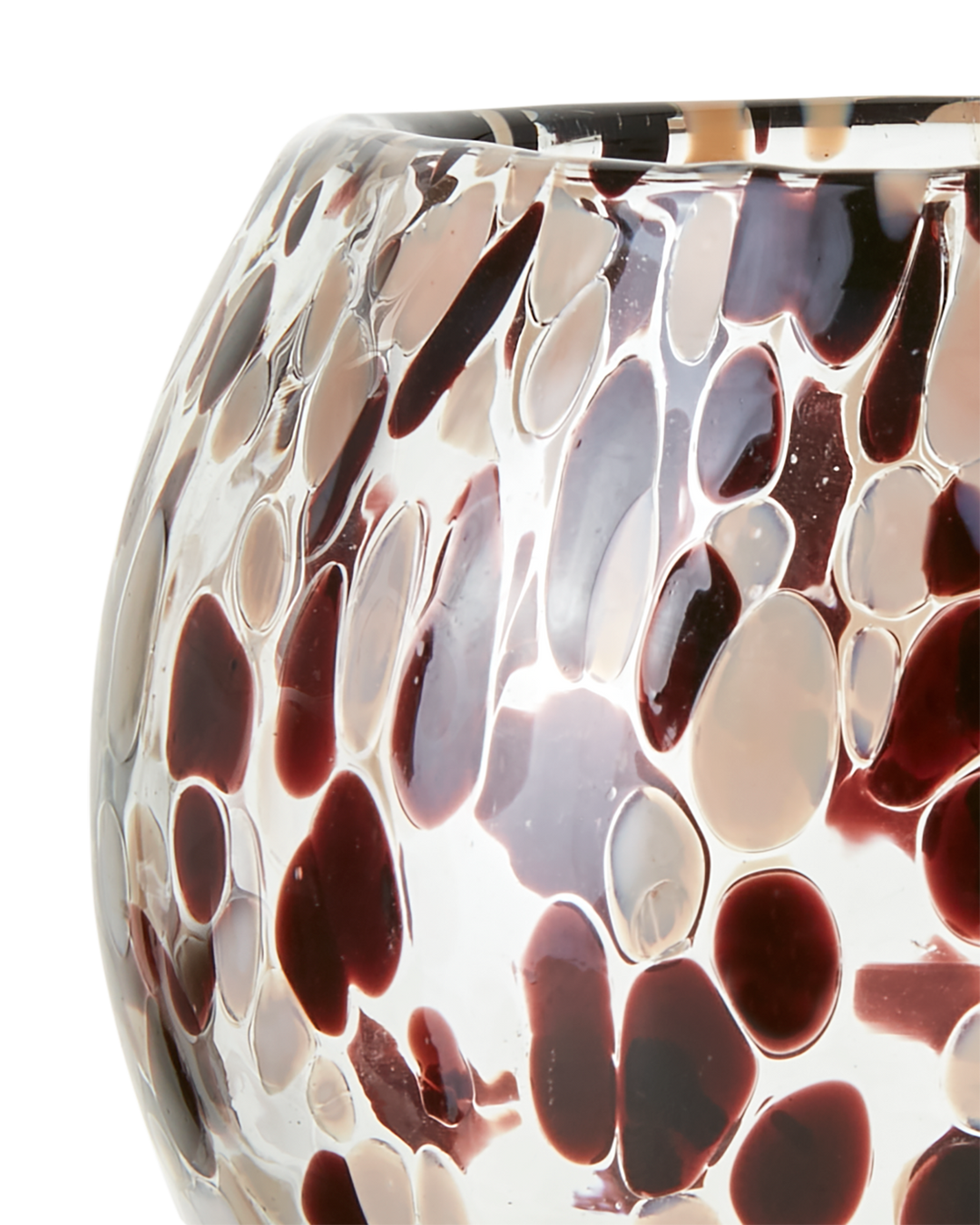 Affari of Sweden - PARTY Värmeljushållare M, Brun/beige/svart