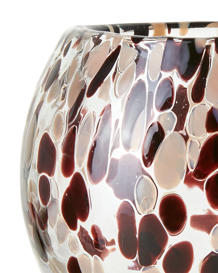 Affari of Sweden - PARTY Värmeljushållare M, Brun/beige/svart