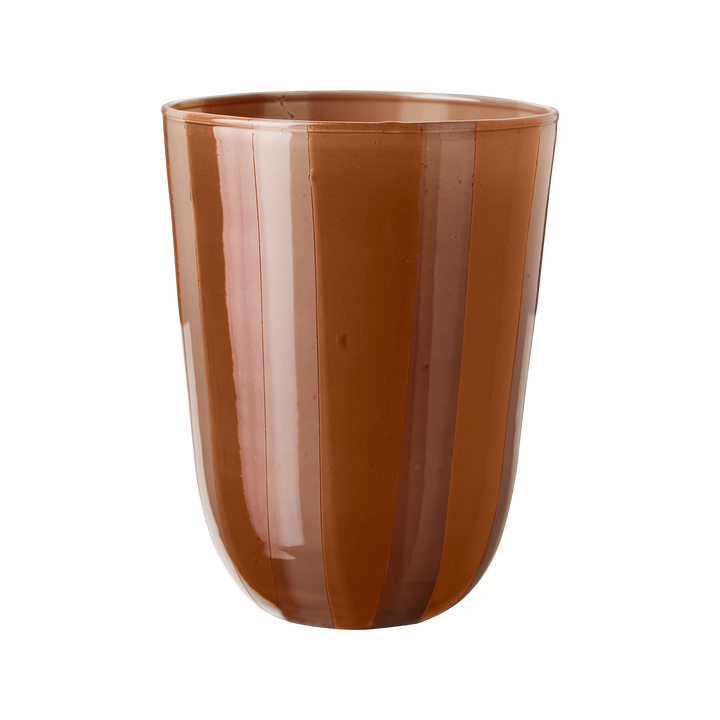 Affari of Sweden - CIRCUS Värmeljushållare M, Orange/beige