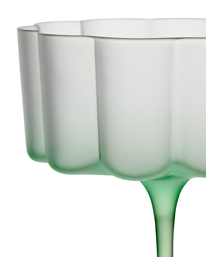Affari of Sweden - LILLIE Cocktail/dessertglas, Grön (x4)