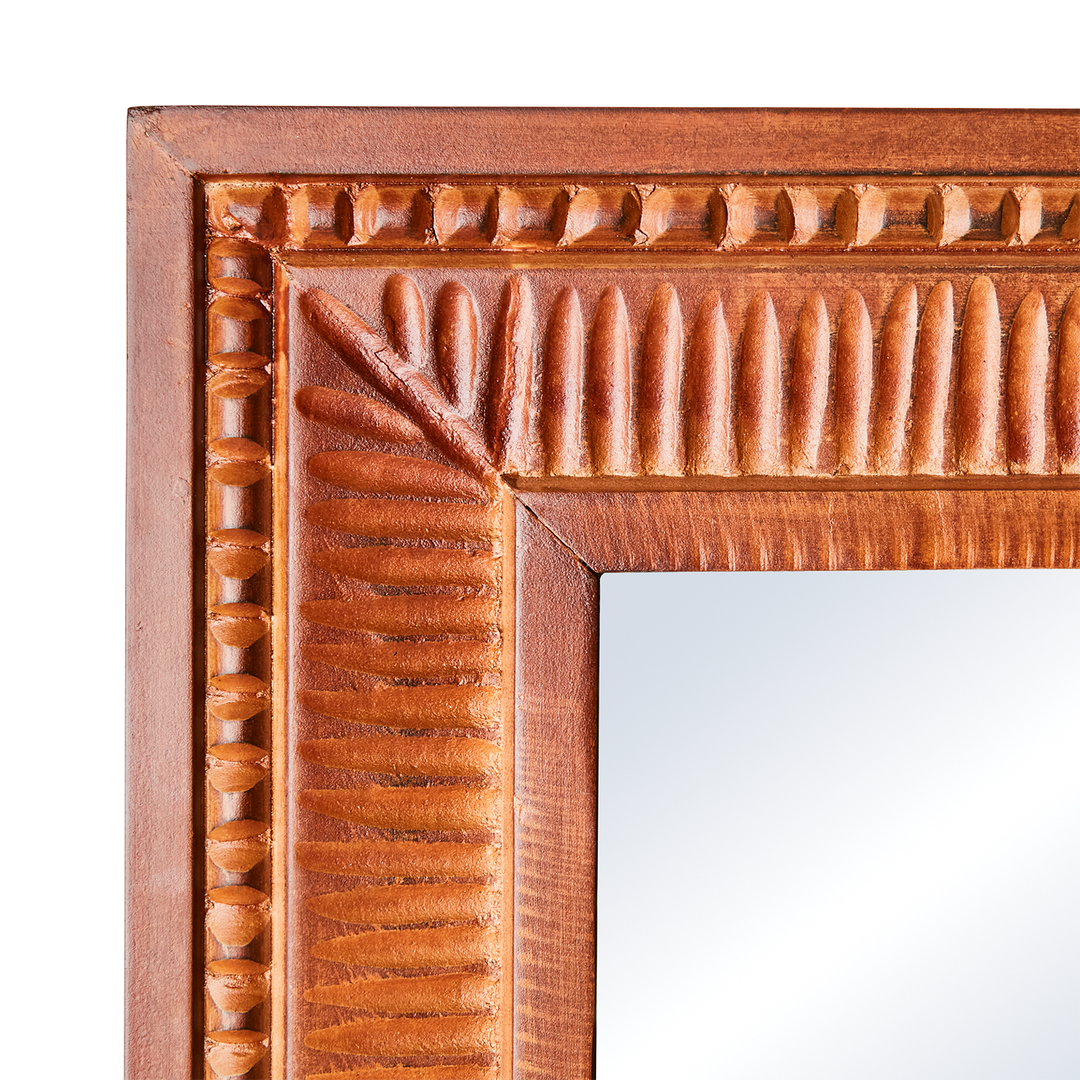 Affari of Sweden - CARVE Spegel, Brun