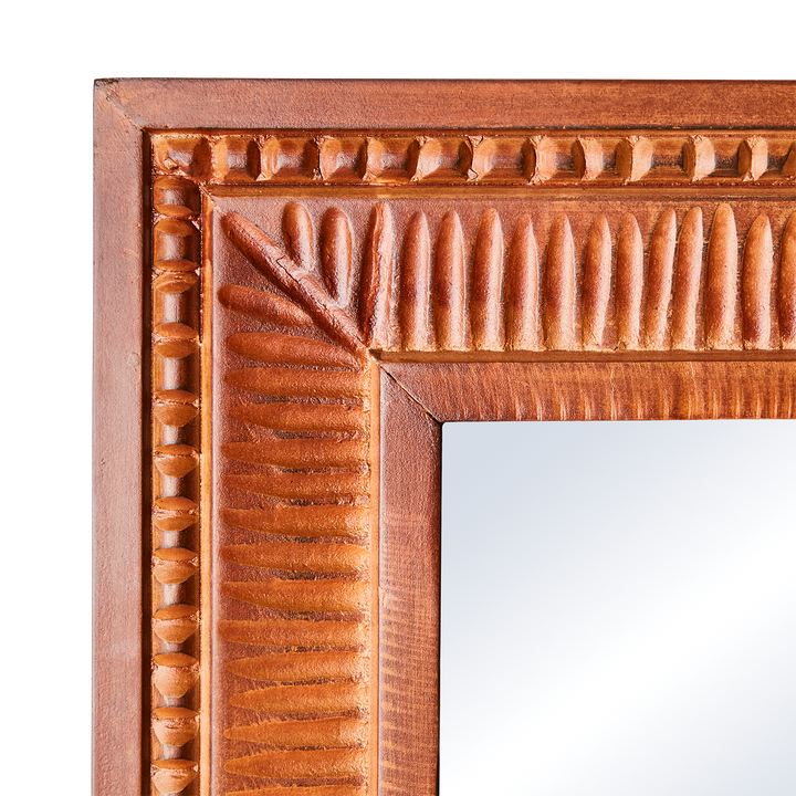 Affari of Sweden - CARVE Spegel, Brun