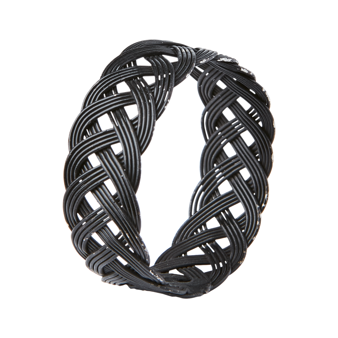 Affari of Sweden - ODIN Servettring, set om 4, Svart