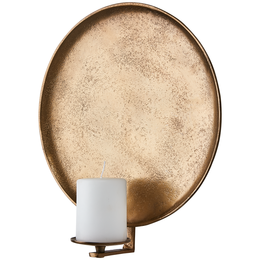 Affari of Sweden - CARTER Väggljushållare M, Mässingsfärgad