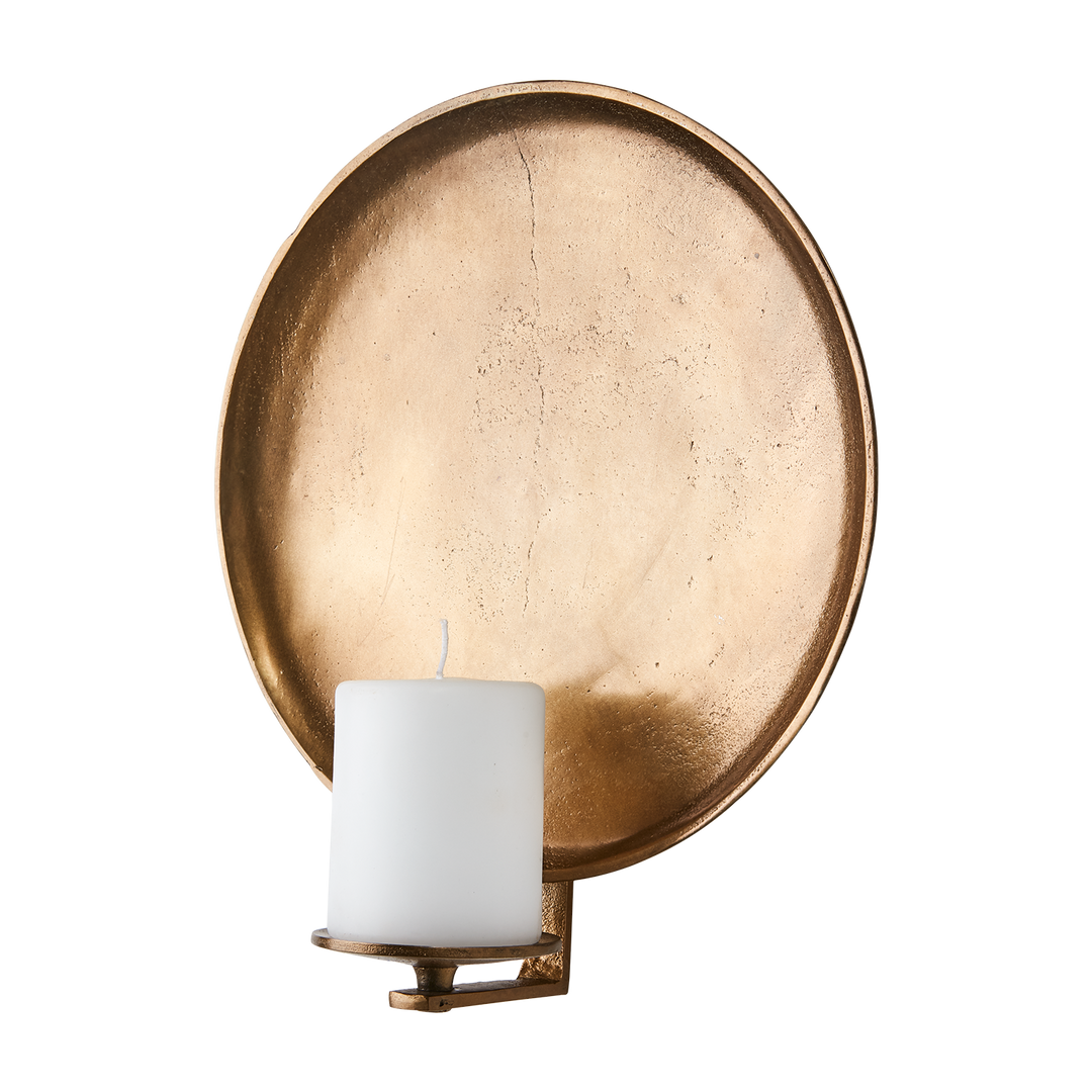 Affari of Sweden - CARTER Väggljushållare S, Mässingsfärgad