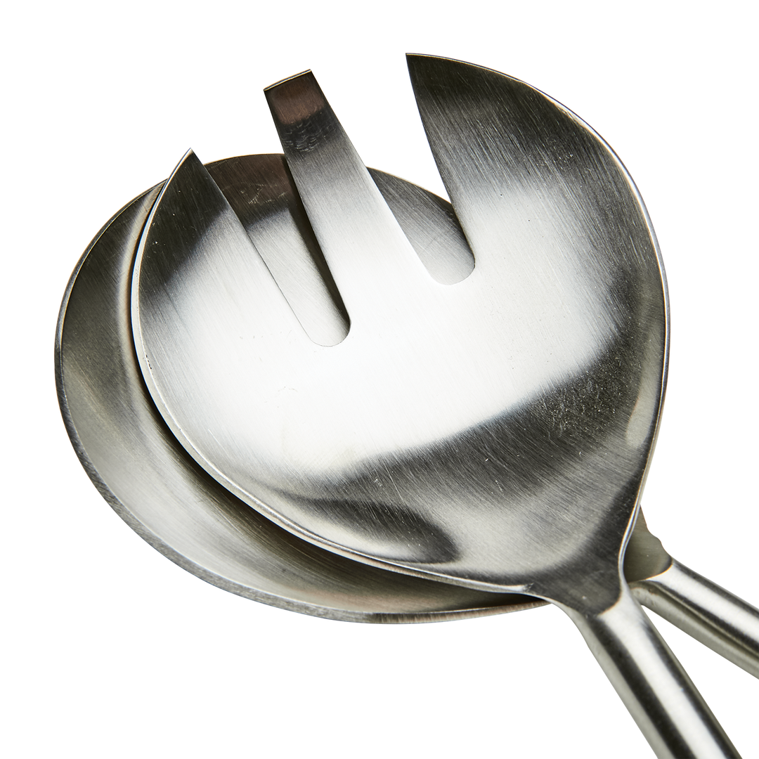 Affari of Sweden - ODIN Salladsbestick, Silverfärgad/natur