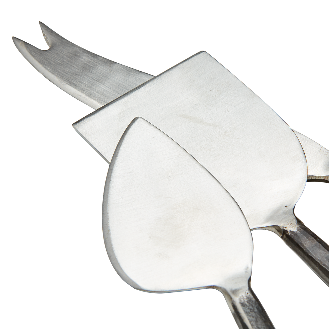 Affari of Sweden - ODIN Ostkniv, set om 3, Silver