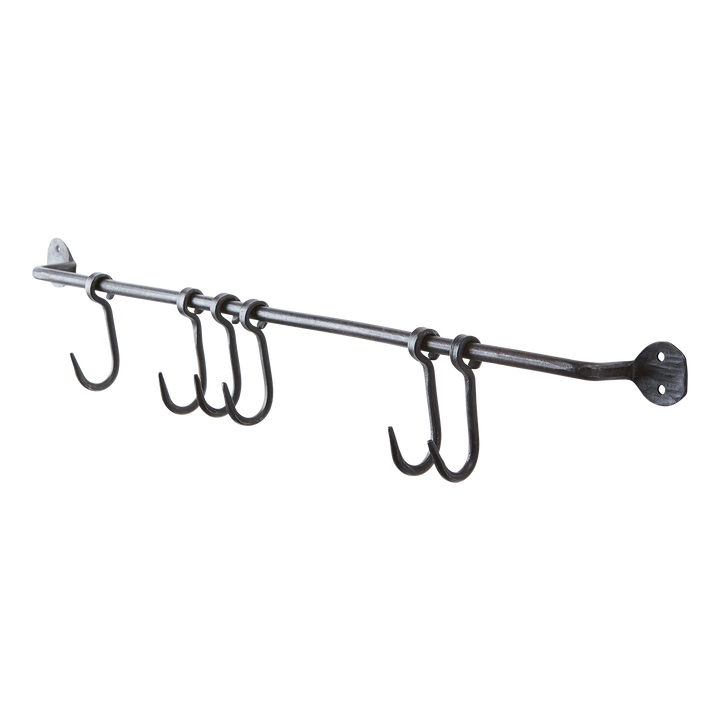 Affari of Sweden - LOKE Stång med krokar S, Svart