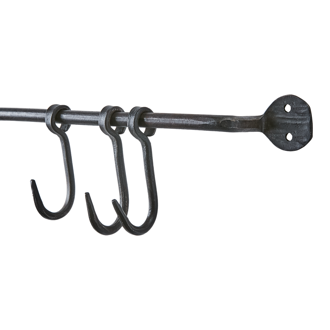 Affari of Sweden - LOKE Stång med krokar S, Svart