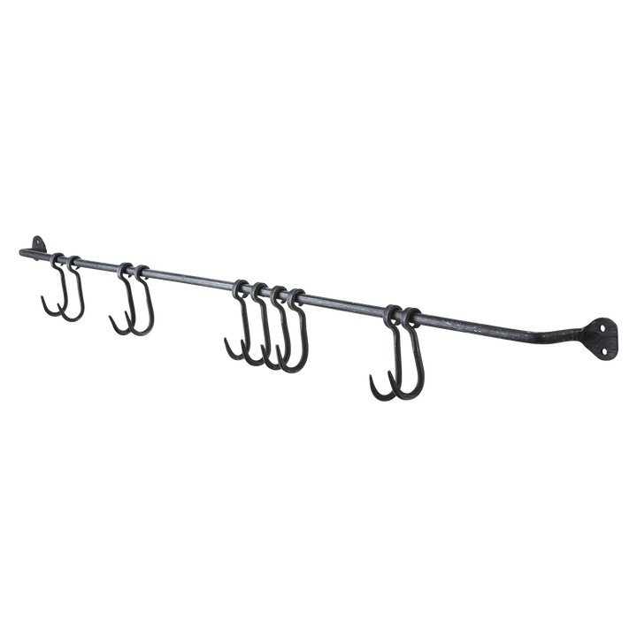 Affari of Sweden - LOKE Stång med krokar M, Svart