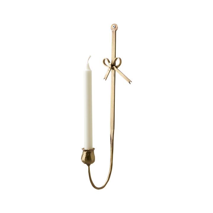 Affari of Sweden - FRANCIS Väggljushållare M, Mässingsfärgad