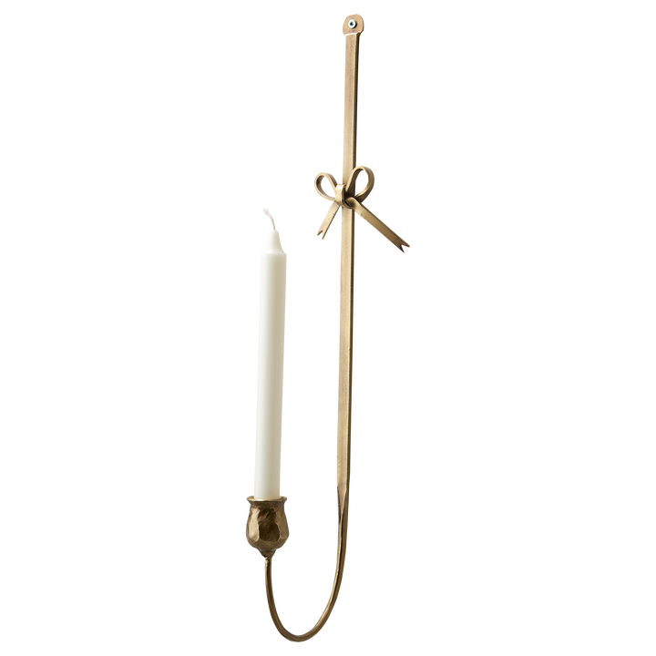 Affari of Sweden - FRANCIS Väggljushållare L, Mässingsfärgad