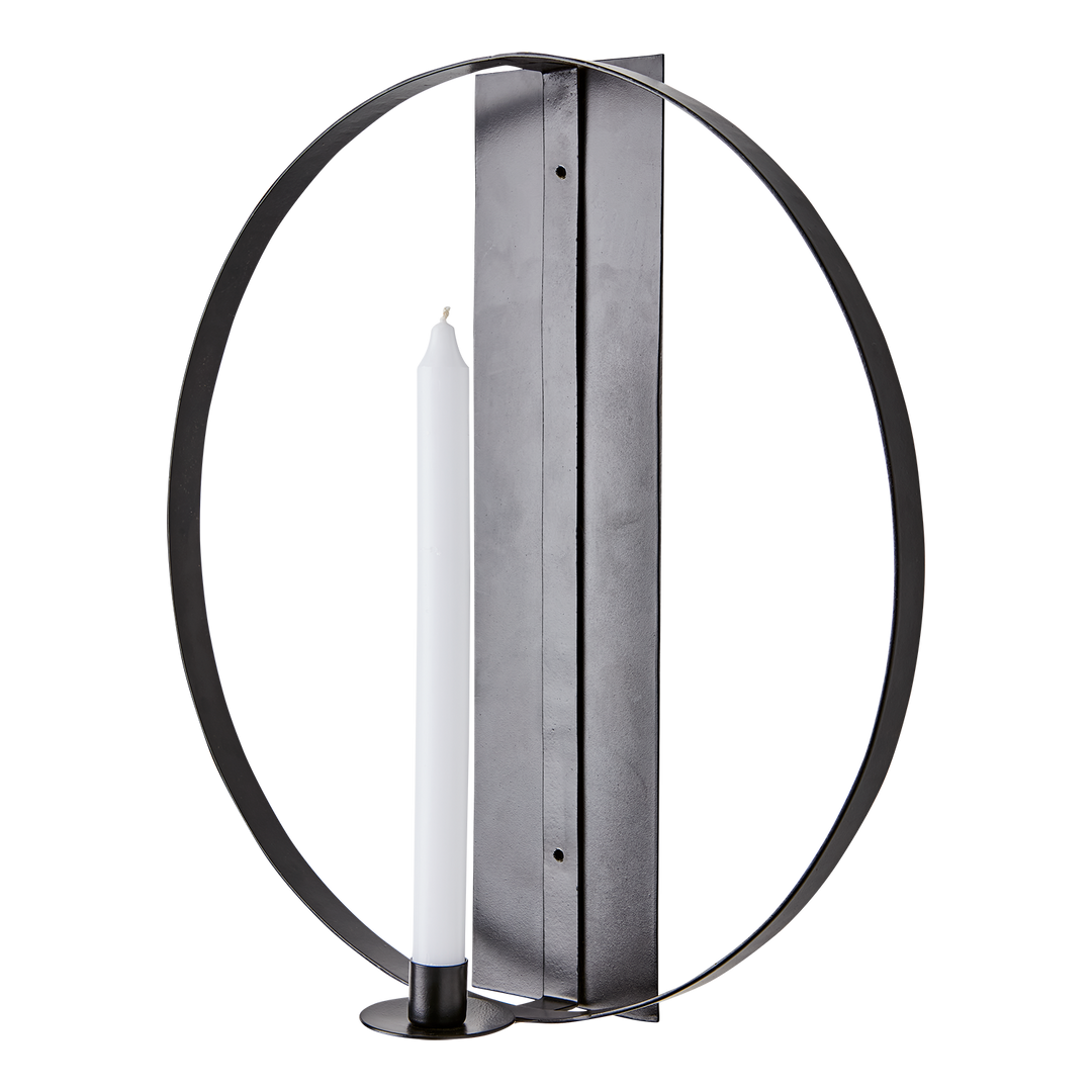 Affari of Sweden - AXEL Väggljushållare M, Svart