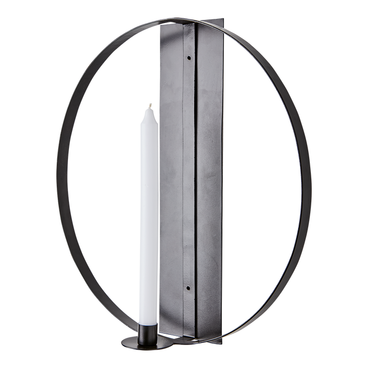 Affari of Sweden - AXEL Väggljushållare M, Svart