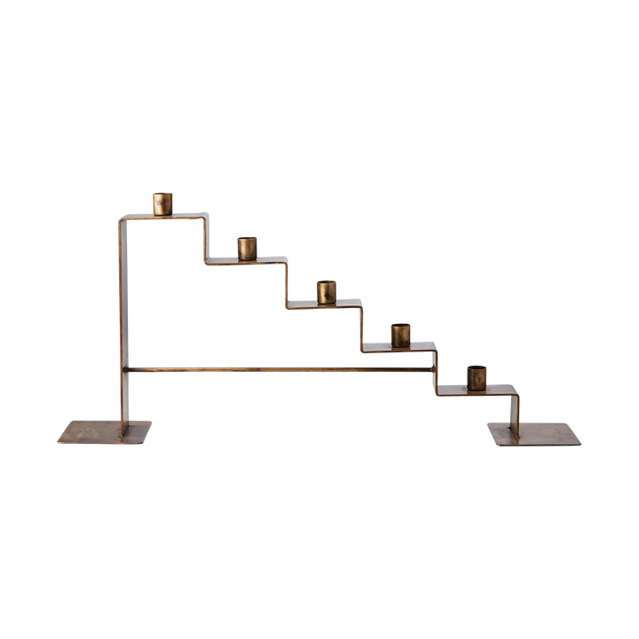 Affari of Sweden - THOMAS Ljusstake, Mässingsfärgad