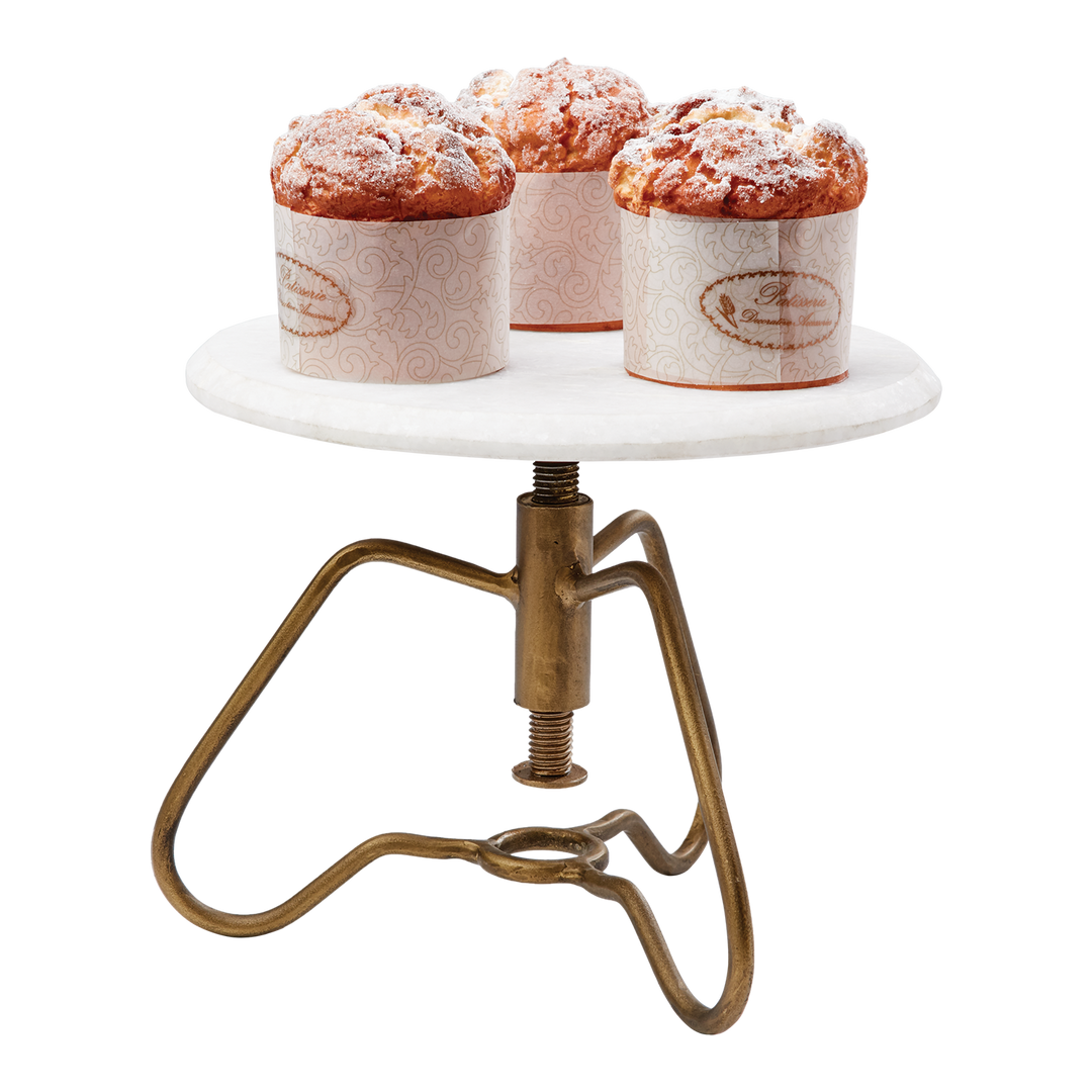 Affari of Sweden - MILAN Fat på fot, Mässingsfärgad