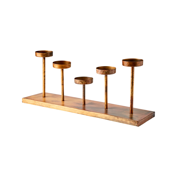 Affari of Sweden - THOMAS Värmeljushållare, Mässingsfärgad