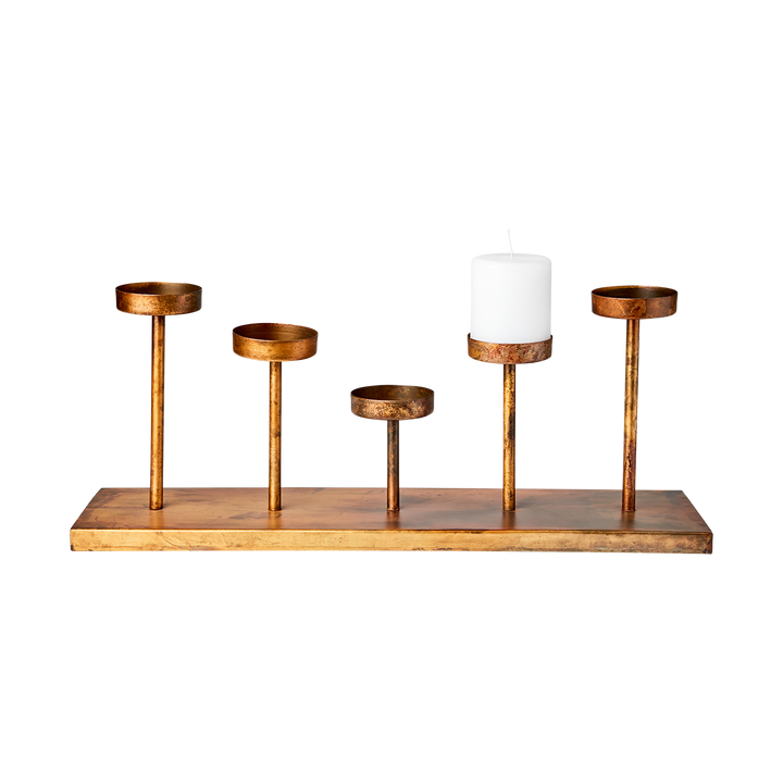 Affari of Sweden - THOMAS Värmeljushållare, Mässingsfärgad