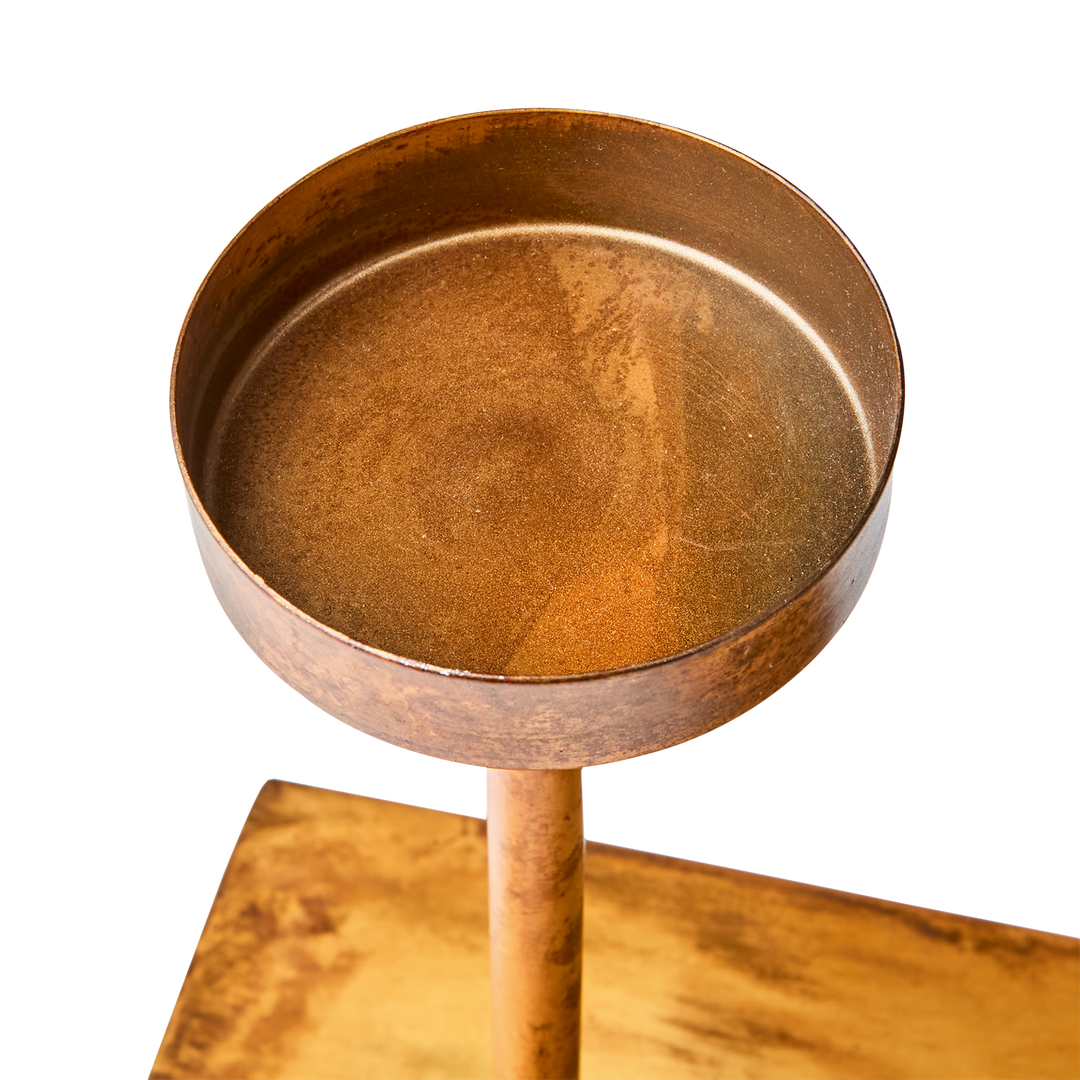 Affari of Sweden - THOMAS Värmeljushållare, Mässingsfärgad