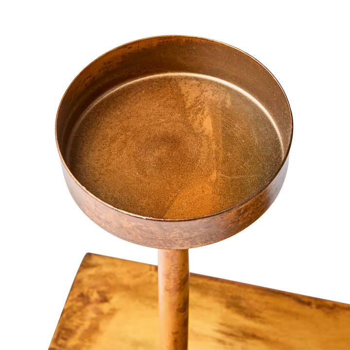 Affari of Sweden - THOMAS Värmeljushållare, Mässingsfärgad