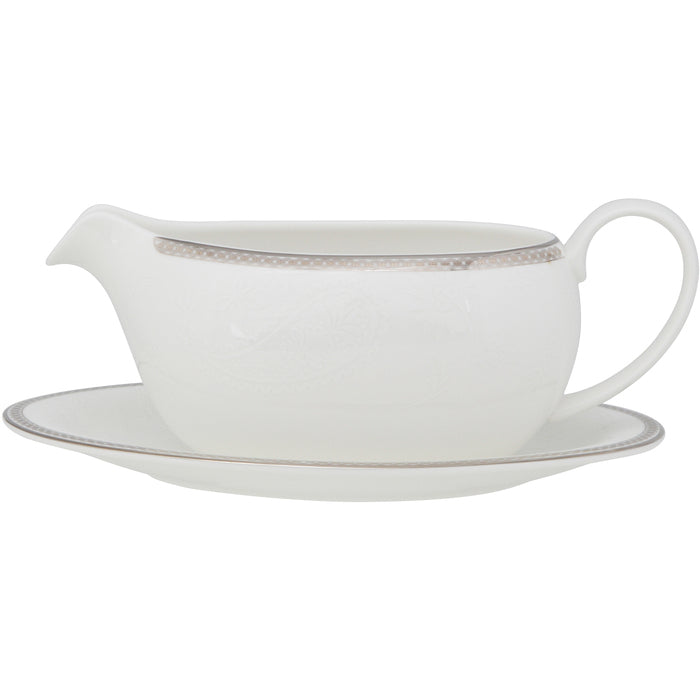 Royal Porcelain - Silver Paisley Såskanna 40 cl