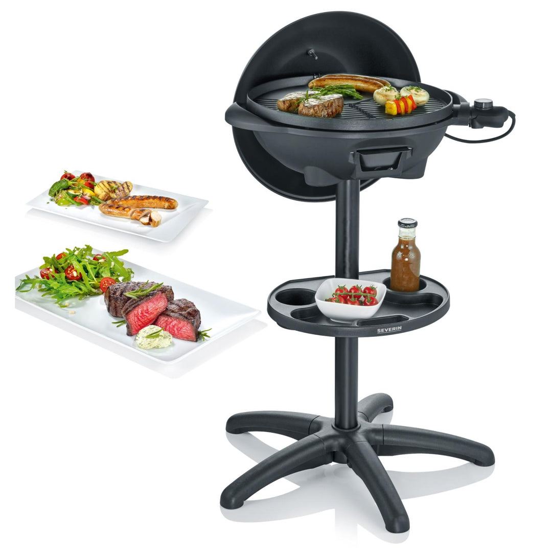 Severin - Klotgrill med stativ och lock PG 8541