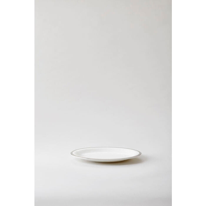 Royal Porcelain - Silver Paisley Fat till såskanna 20,5 cm