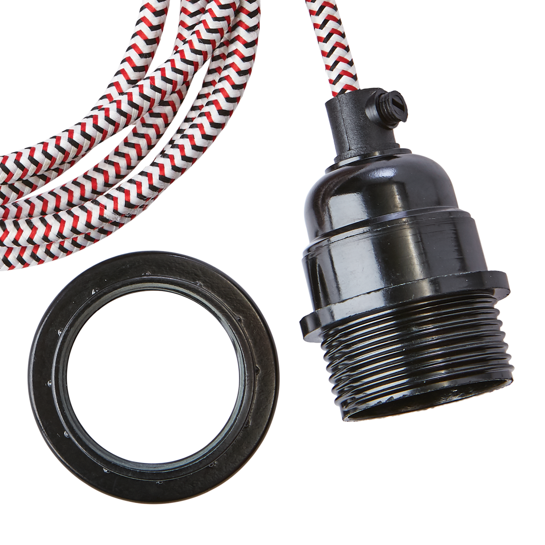 Affari of Sweden - ELECTRO Sladd, Svart/röd/vit