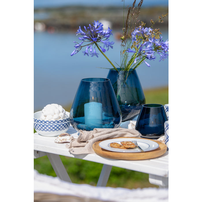 Magnor - Rocks Blue lykta 12 cm