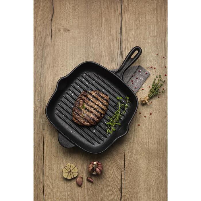 Tramontina - Cast Iron Grillpanna fyrkantig 2,2 L