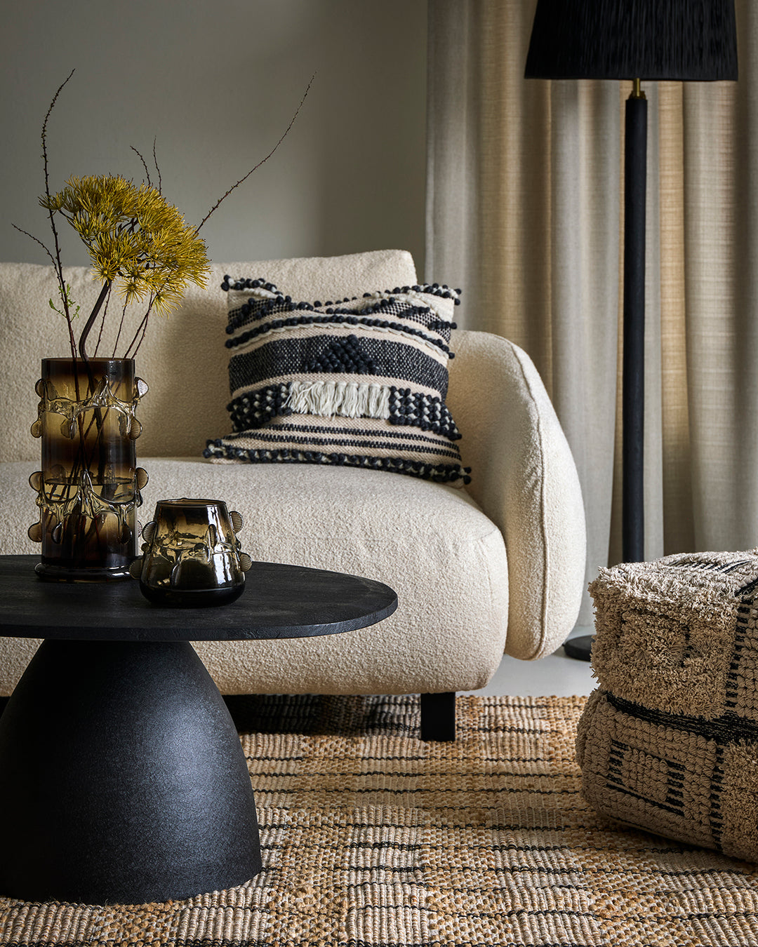 Affari of Sweden - MIMOSA Värmeljushållare, Brun