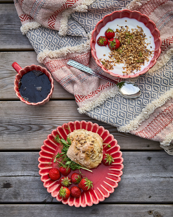 Affari of Sweden - ALVA Tesked, Silverfärgad (x12)