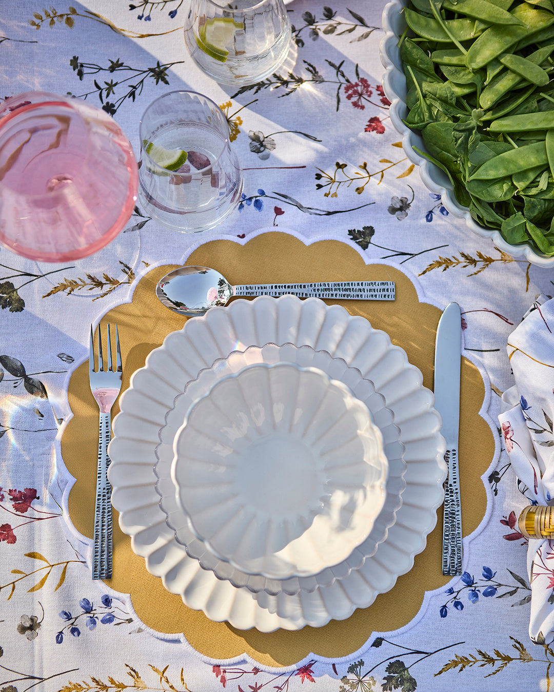 Affari of Sweden - HULDA Tallrik, Elfenben (x4)