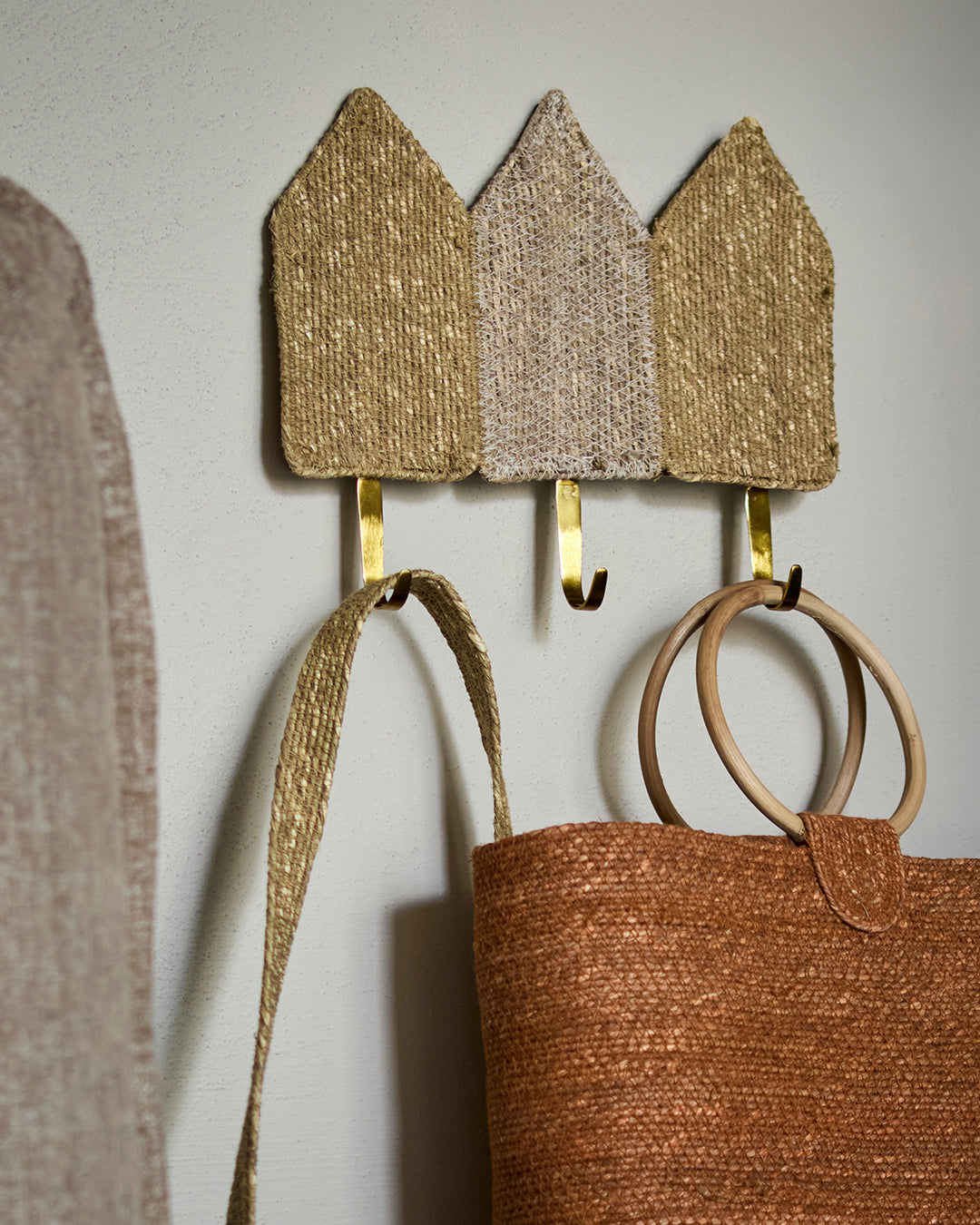 Affari of Sweden - LANDO Klädhängare, Vit/natur (x2)