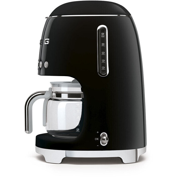SMEG - DCF02 Kaffebryggare 1,2 L Svart