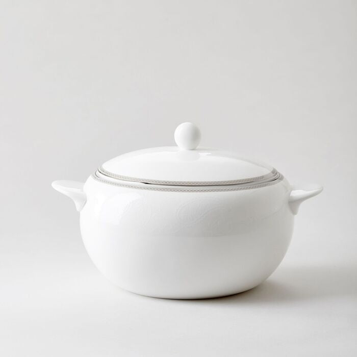 Royal Porcelain - Silver Paisley Terrin 3 L