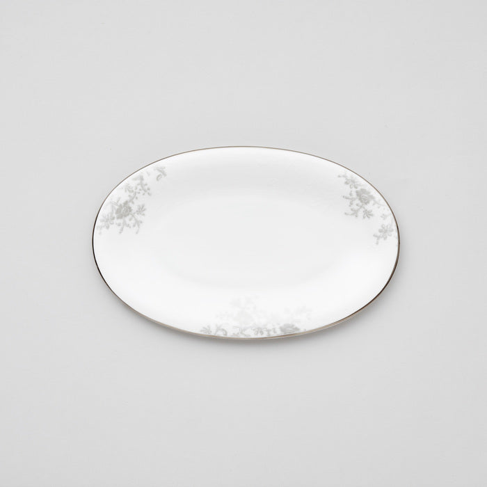 Royal Porcelain - Angelina Platinum Ovalt fat 24 cm