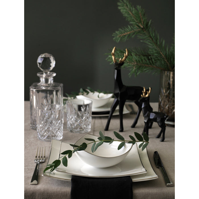 Royal Porcelain - Extreme Platinum Fyrkantigt fat 31,5x31,5 cm