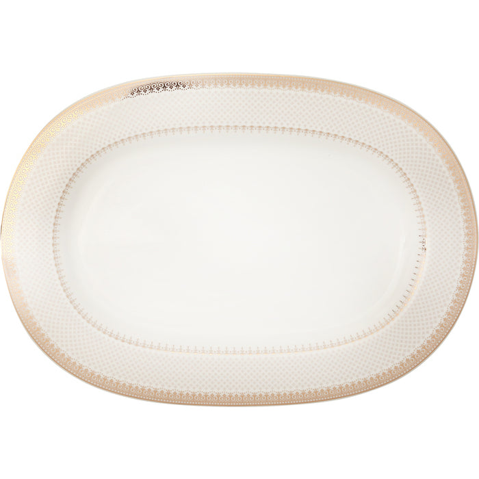Royal Porcelain - Gold Grande Ovalt fat 28x40,5 cm