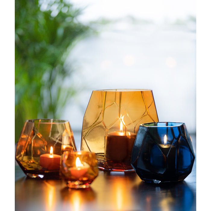 Magnor - Iglo lykta/vas gul 22 cm